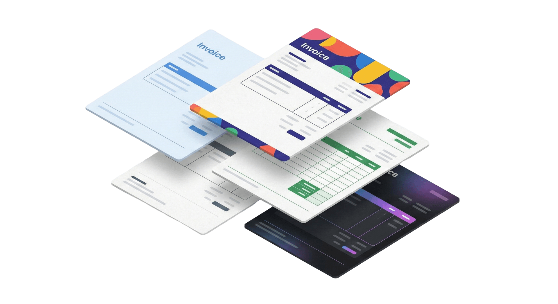 Create Invoice PDF - Professional Invoice Generator